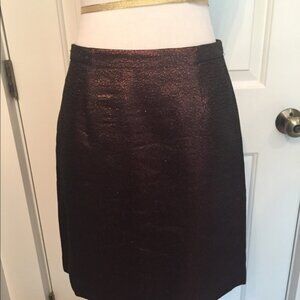 LEIFSDOTTIR ANTHROPOLOGIE SKIRT MINI BRONZE BROWN Size 2